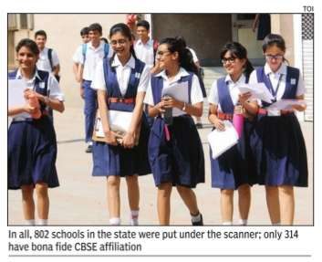 Action against 100 schools over CBSE affiliation claims