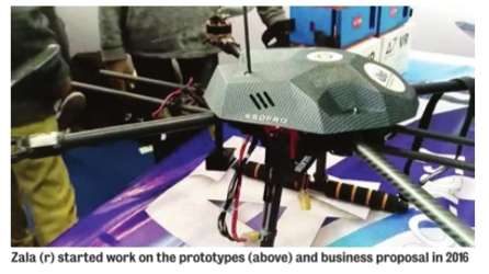 Teen signs Rs 5-cr MoU for drones