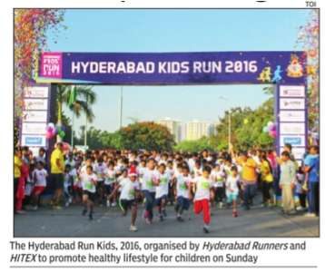 2,500 kids brave chill & run to send healthy message
